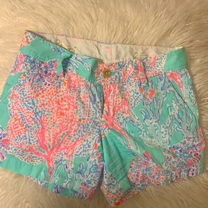 Lilly Pulitzer Callahan Short “Minty Fresh” Size 2